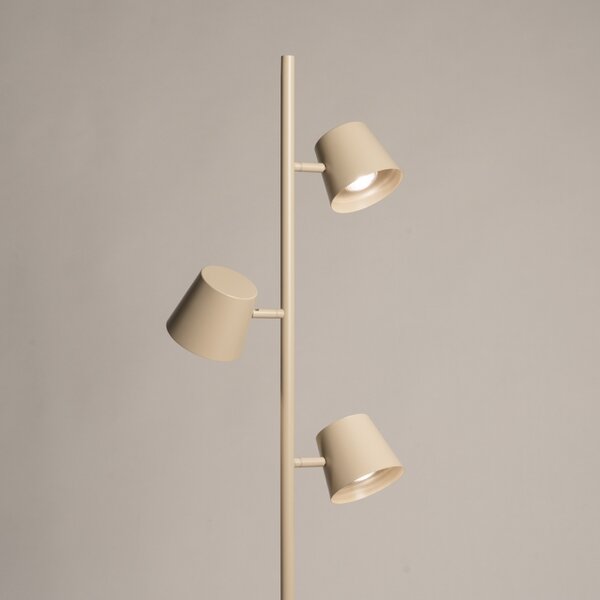 Stojací lampa Snap Fosca Taupe Trio (LMD)