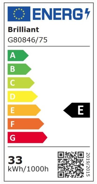 Brilliant G80846/75 Stmívatelné LED svítidlo BAARLO DŘEVO bílé průměr 50cm, RC, CCT, Night Light