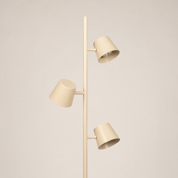 Stojací lampa Snap Fosca Taupe Trio (LMD)