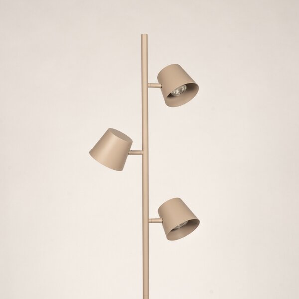 Stojací lampa Snap Fosca Dark Taupe Trio (LMD)