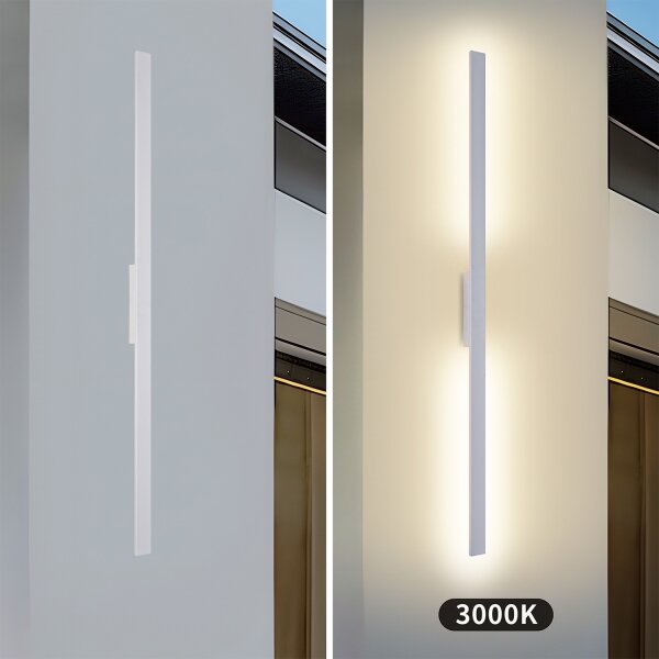 Brilagi - LED Venk. nást. svít. LUNA LED/30W/230V 3000K IP65 150 cm bílá CRI 90