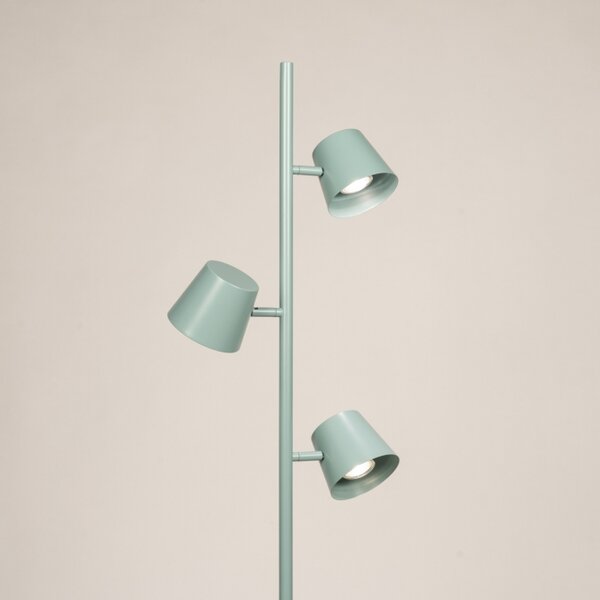 Stojací lampa Snap Fosca Old Green Trio (LMD)