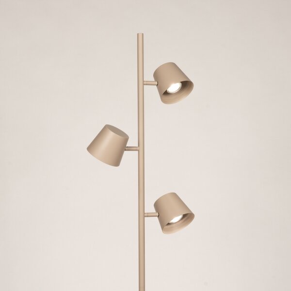 Stojací lampa Snap Fosca Dark Taupe Trio (LMD)