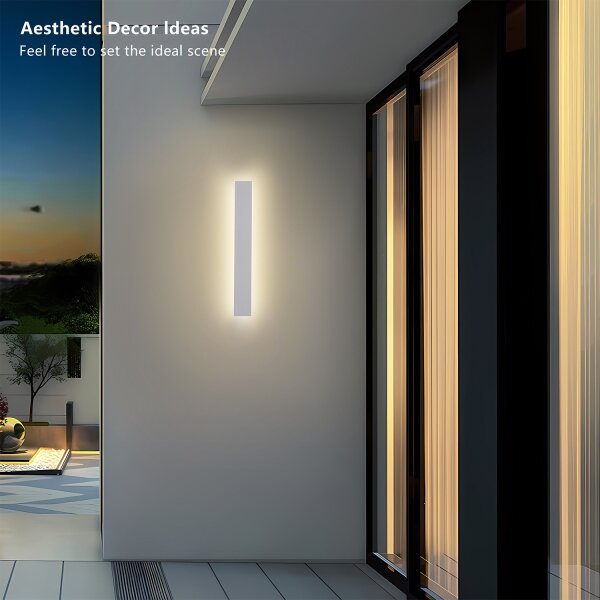 Brilagi - LED Venk. nást. svít. LINEAR LED/12W/230V 3000K IP65 50 cm bílá CRI 90