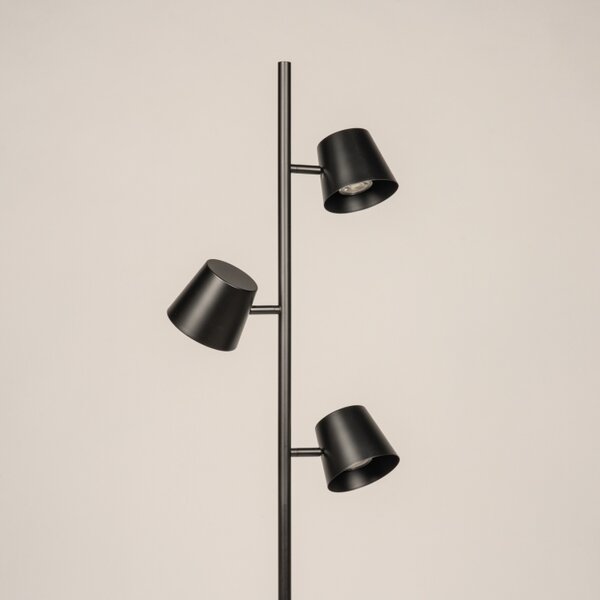Stojací lampa Snap Fosca Black Trio (LMD)