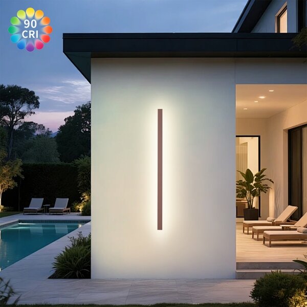 Brilagi-LED Venk. nást. svít. LINEAR LED/32W/230V 3000K IP65 140 cm hnědá CRI 90