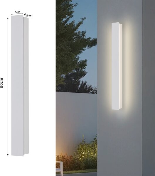 Brilagi - LED Venk. nást. svít. LINEAR LED/12W/230V 3000K IP65 50 cm bílá CRI 90