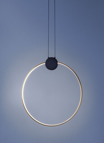 Redo 01-3107 - LED Lustr na lanku ATOM LED/20W/230V pr. 60 cm