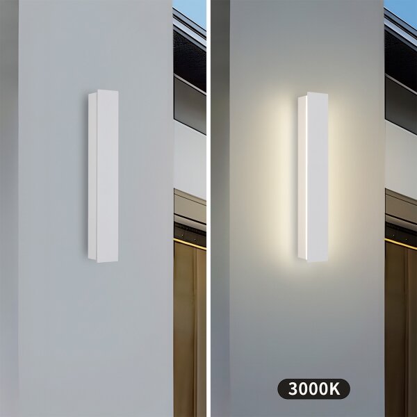 Brilagi - LED Venk. nást. svít. LINEAR LED/8W/230V 3000K IP65 30 cm bílá CRI 90