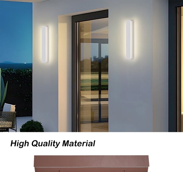 Brilagi - LED Venk. nást. svít. LINEAR LED/8W/230V 3000K IP65 30 cm bílá CRI 90