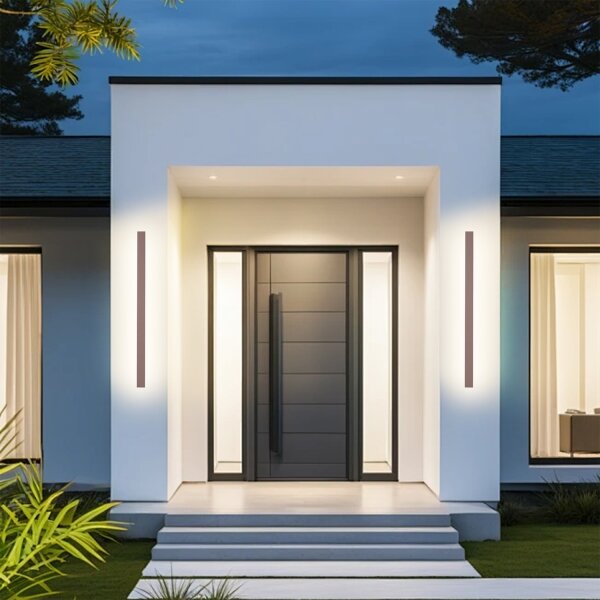 Brilagi-LED Venk. nást. svít. LINEAR LED/22W/230V 3000K IP65 100 cm hnědá CRI 90