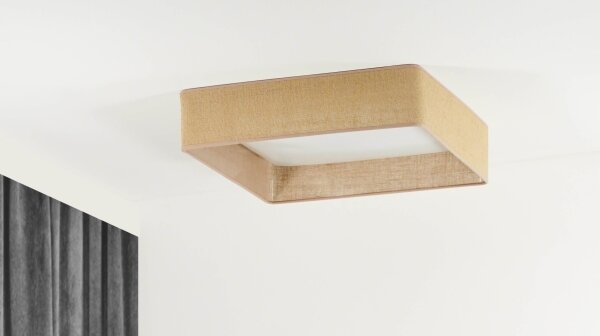 Brilagi - LED Stmívatelné svítidlo VELVET SQUARE LED/24W/230V + DO hnědá