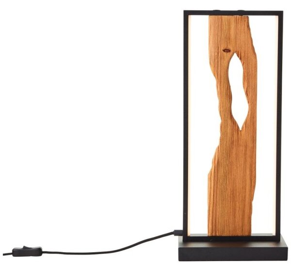 Brilliant G94541/76 Stolní LED lampa CHAUMONT & FSC dřevo