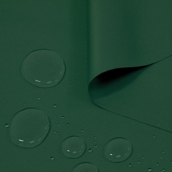 Voděodolná látka tmavě zelená, šířka 160 cm MIG71 Zelená Vzorek (10x10 cm +/-1 cm)