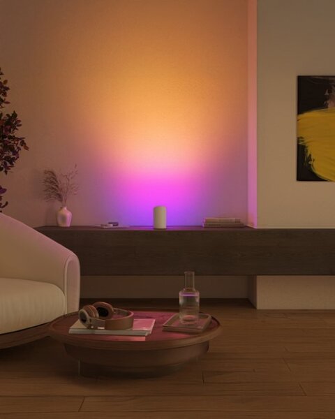8720169385931 Philips Hue White and color Gradient Play Wall Washer stolové svítidlo 20W/1035lm 2000-6500K+RGB bílá 2-set + PSU + plug
