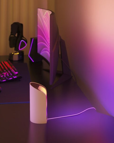 8720169339651 Philips Hue White and color Gradient Play Wall Washer stolové svítidlo 20W/1035lm 2000-6500K+RGB bílá + PSU + plug
