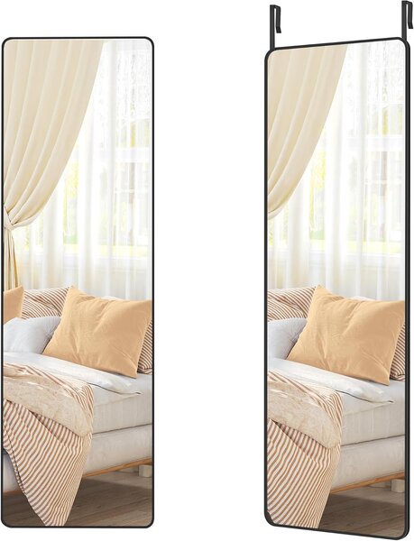 SONGMICS Závěsné zrcadlo Layla 120 cm černé