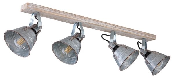 Globo 15366Z-4 - Bodové svítidlo GÜNTHER 4xE27/60W/230V