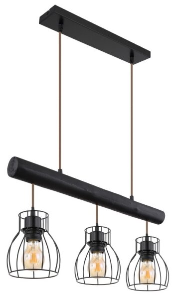 Globo 15326-3NB - Lustr na lanku MINA 3xE27/60W/230V