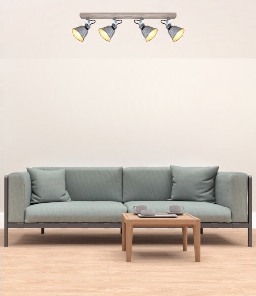 Globo 15366Z-4 - Bodové svítidlo GÜNTHER 4xE27/60W/230V