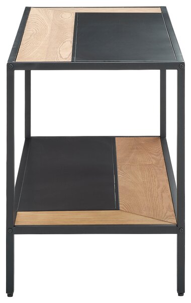 KONZOLOVÝ STOLEK, přírodní barvy, černá, dřevo, kov, kompozitní dřevo, 120/60/47 cm MID.YOU - Online Only konferenční stolky, Online Only