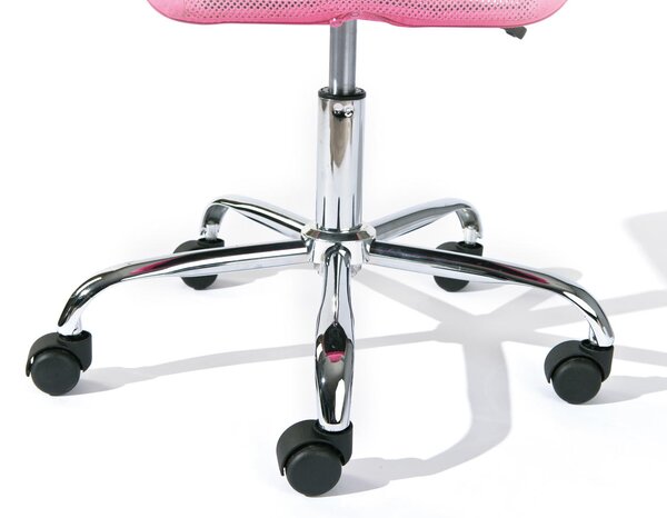 OTOČNÁ ŽIDLE PRO MLÁDEŽ, síť, pink Carryhome - Dětské otočné židle, Online Only