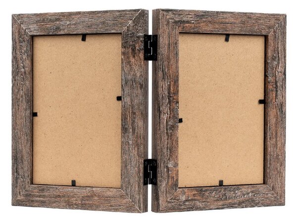 FANDY Fotorámeček Narvik 10x15/2 3 hnědý