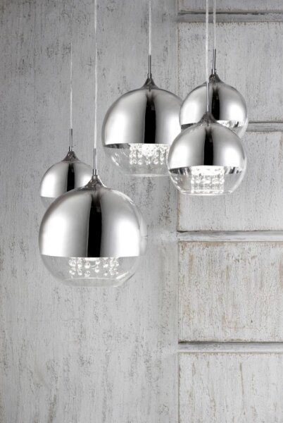 Maytoni P140-PL-170-5-N - Lustr na lanku FERMI 5xE27/60W/230V chrom
