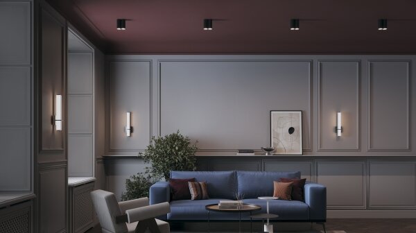 Maytoni C010CL-01B - Bodové svítidlo FOCUS 1xGU10/50W/230V černá