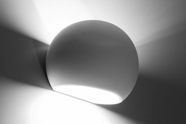 Sollux Lighting Globe nástěnné svítidlo 1x60 W bílá SL.0032