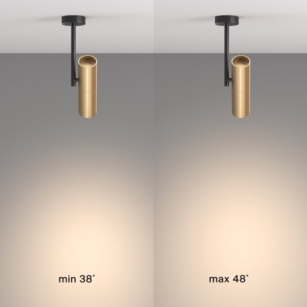 Maytoni C020CL-01GB - Bodové svítidlo ELTI 1xGU10/50W/230V zlatá