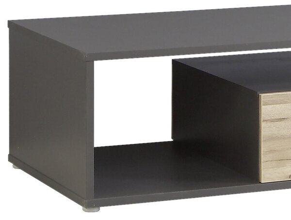 KONFERENČNÍ STOLEK, barvy dubu, tmavě šedá, kov, plast, kompozitní dřevo, 120/59/40 cm MID.YOU - Konferenční stolky, Online Only