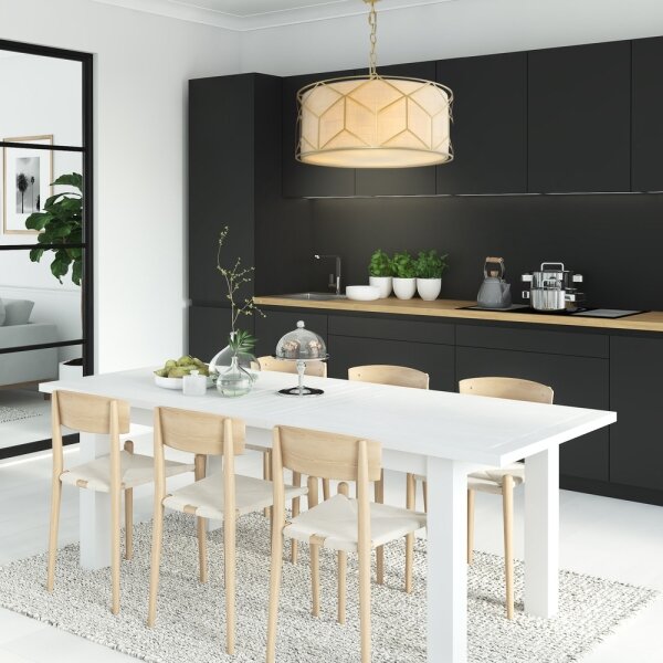 Maytoni H223PL-03G - Lustr na řetězu MESSINA 4xE27/40W/230V