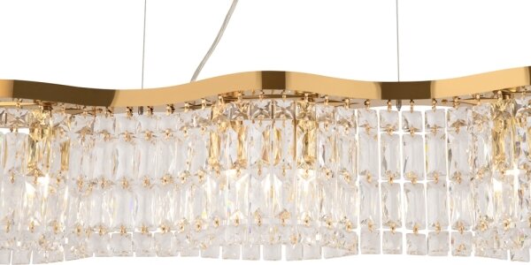 Maytoni DIA005PL-06G - Lustr na lanku DUNE 6xE14/60W/230V zlatá