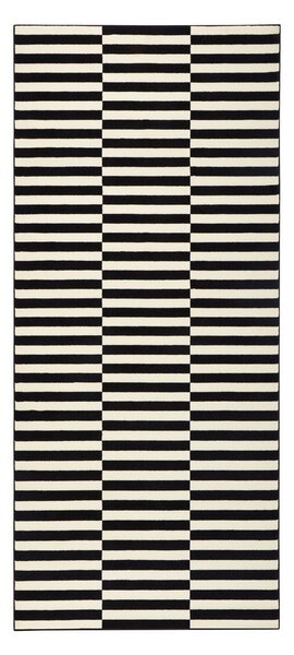 Černý/krémový koberec 80x200 cm Gloria – Hanse Home