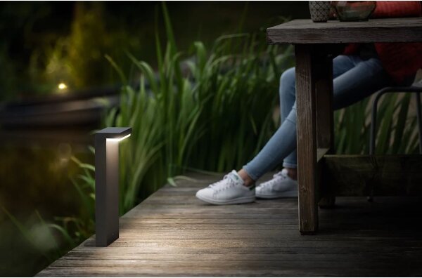Philips - LED Venkovní lampa BUSTAN LED/3,8W/230V 40 cm IP44
