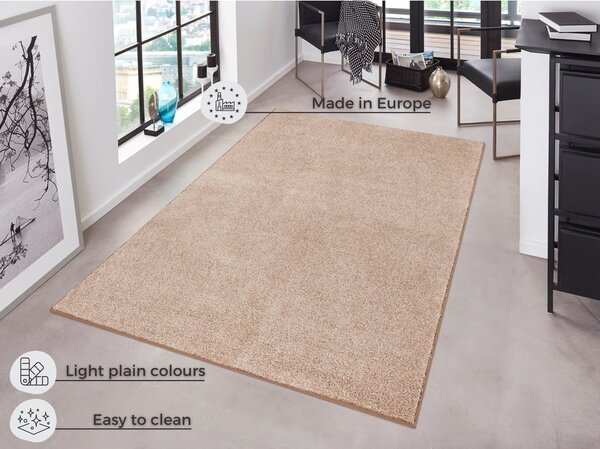 Béžový koberec Hanse Home Pure, 140 x 200 cm