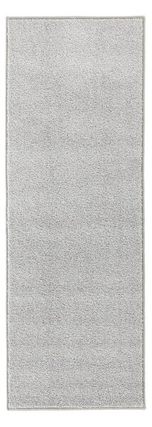 Světle šedý běhoun Hanse Home Pure, 80 x 200 cm