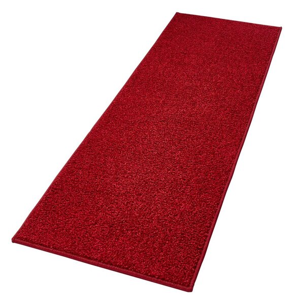 Červený běhoun Hanse Home Pure, 80 x 300 cm