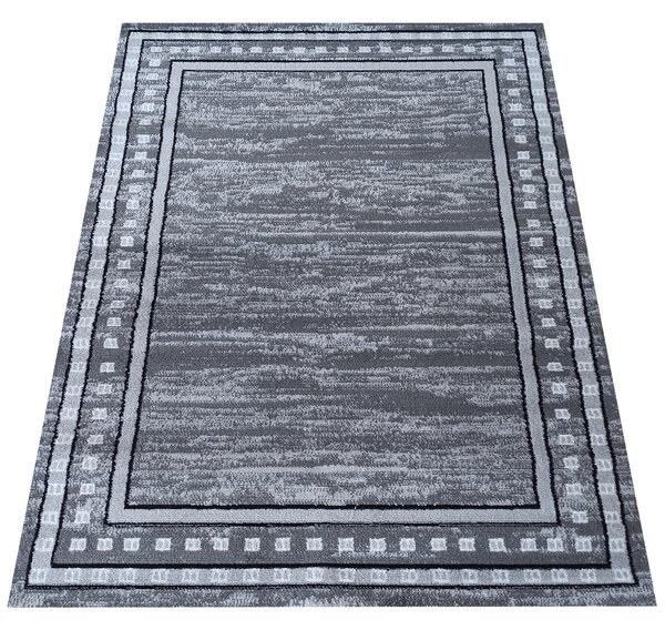 Makro Abra Moderní kusový koberec Soho 17 Klasický šedý Rozměr: 80x150 cm