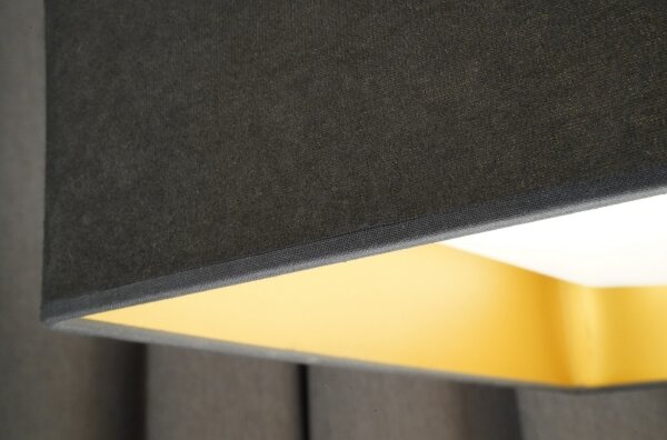 Brilagi-LED Stmívatelné svítidlo VELVET SQUARE LED/36W/230V Wi-Fi Tuya+DO šedá