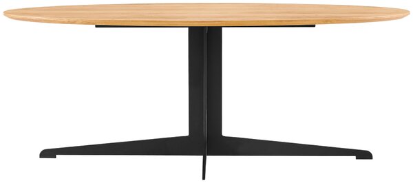 KONFERENČNÍ STOLEK, přírodní barvy, černá, dřevo, kov, 120/60/44,5 cm Livetastic - Konferenční stolky, Online Only