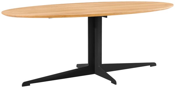 KONFERENČNÍ STOLEK, přírodní barvy, černá, dřevo, kov, 120/60/44,5 cm Livetastic - Konferenční stolky, Online Only