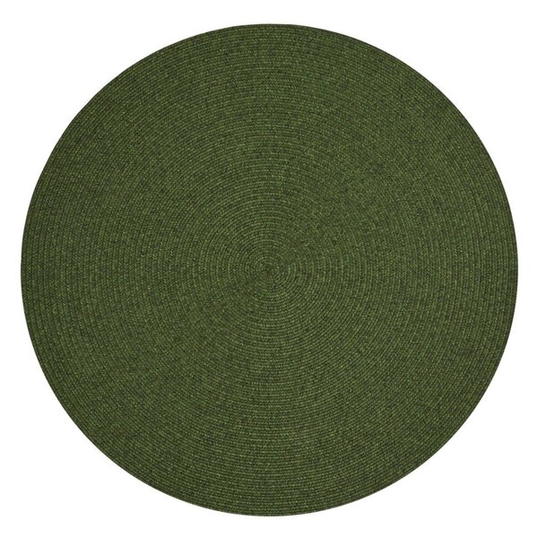 Zelený kulatý venkovní koberec ø 150 cm - NORTHRUGS