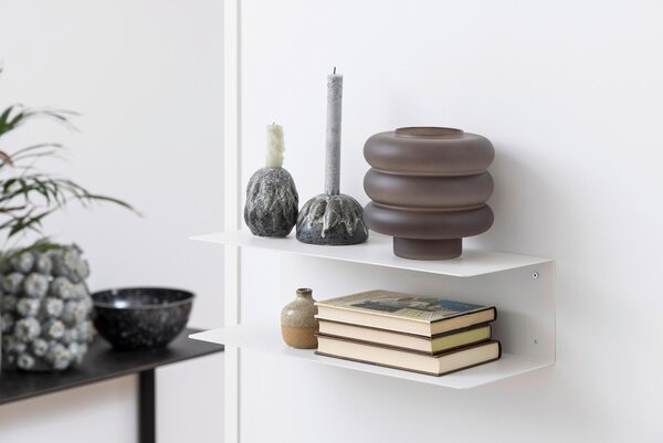 SADA KONFERENČNÍCH STOLKŮ, černá, bílá, kov, sklo, 115/55/45 cm MID.YOU - Konferenční stolky, Online Only