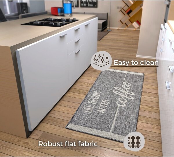 Šedý běhoun 62x150 cm Cucina – Hanse Home
