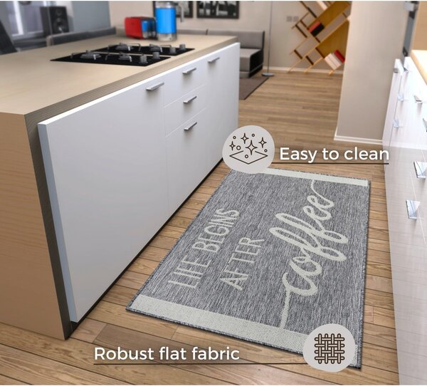 Šedý koberec 92x150 cm Cucina – Hanse Home