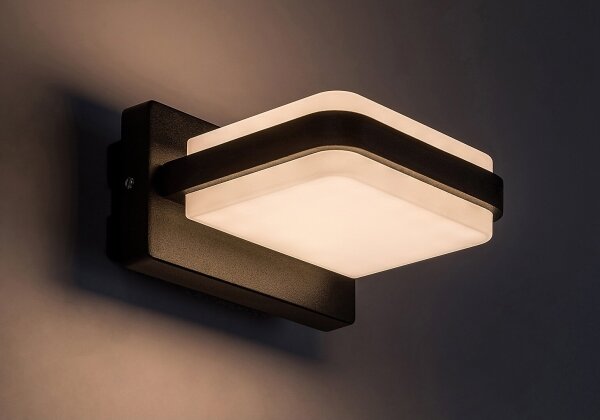 Rabalux 77061 - LED Venkovní nástěnné svítidlo GENDT LED/12W/230V IP44 černá