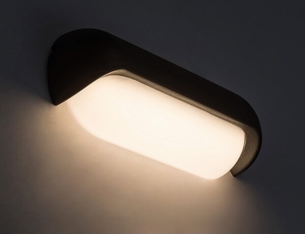 Rabalux 77041 - LED Venkovní nástěnné svítidlo HULST LED/13W/230V IP54 antracit