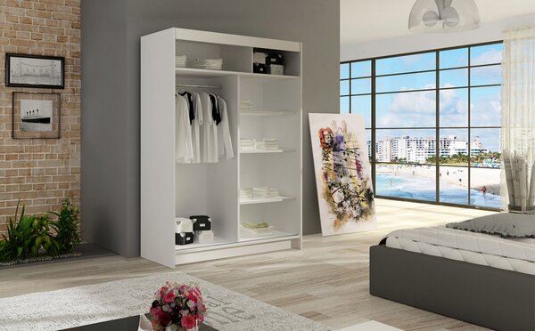Šatní skříň Ada S, Barva: kašmír, Osvětlení: bez osvětlení 5903211404740